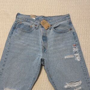 Levi's Womens Light Blue Jeans